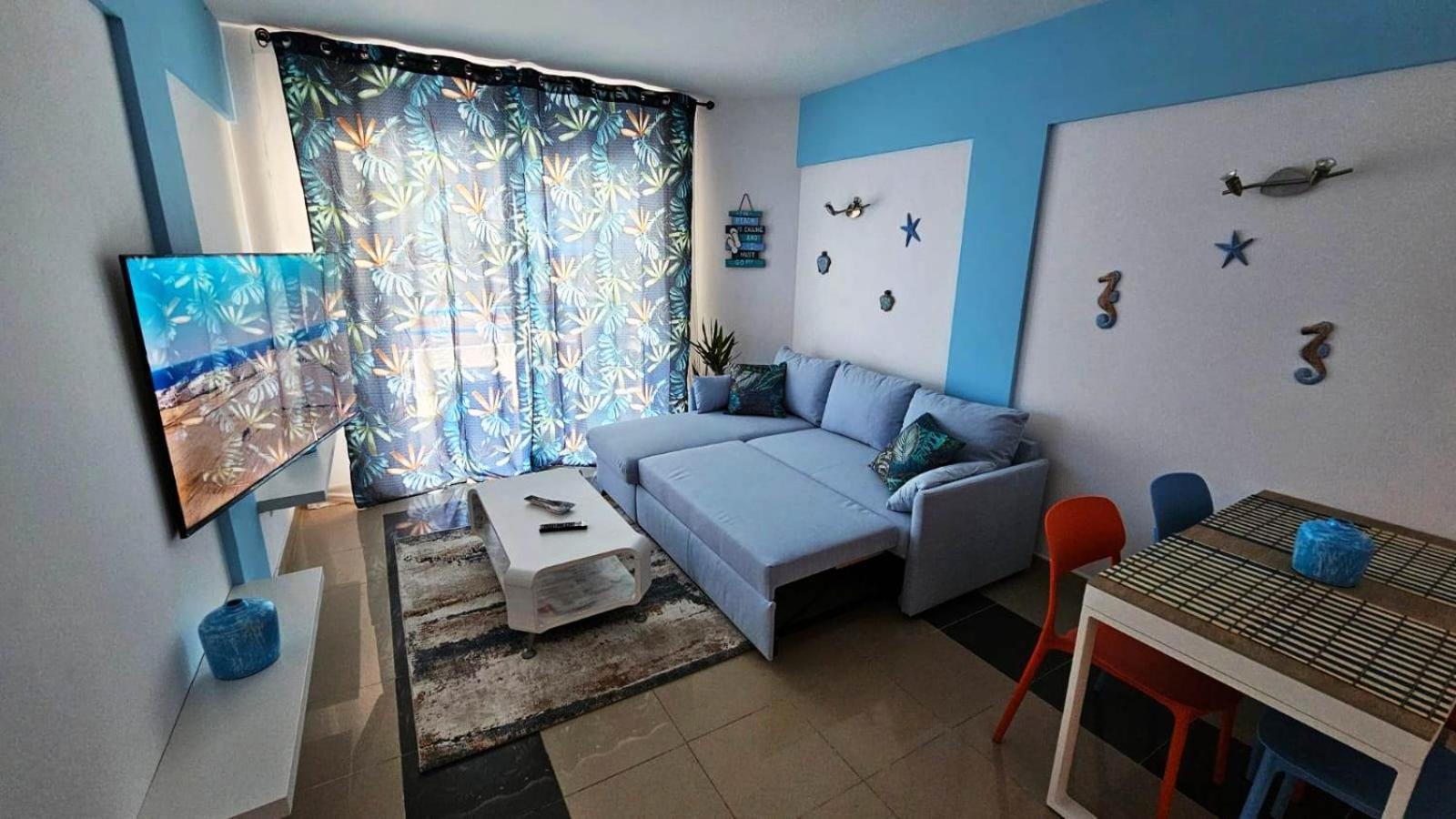 Blue Bay Paradise - Beach Front Apartment With Sea View Playa Paraíso Exterior foto